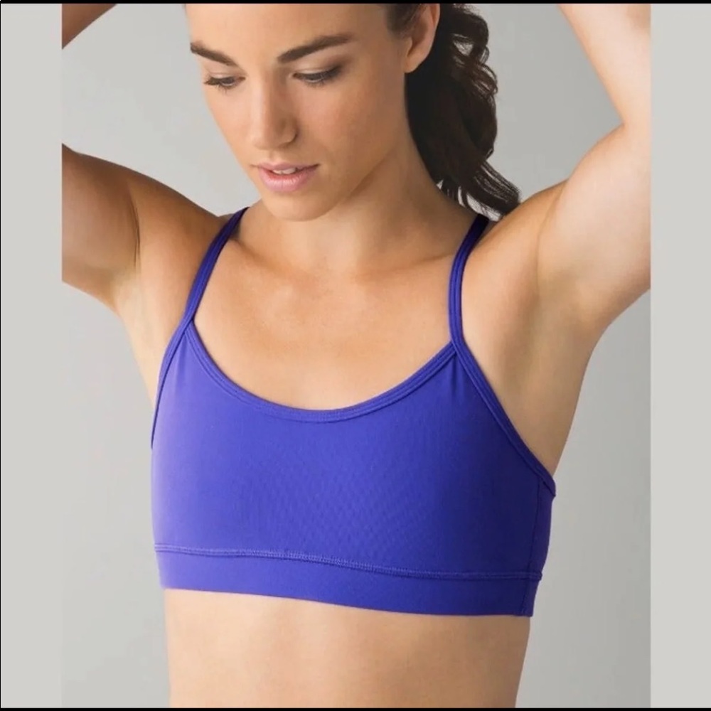 🚫 SOLD 🚫 Lululemon Flow Y Bra in Blue